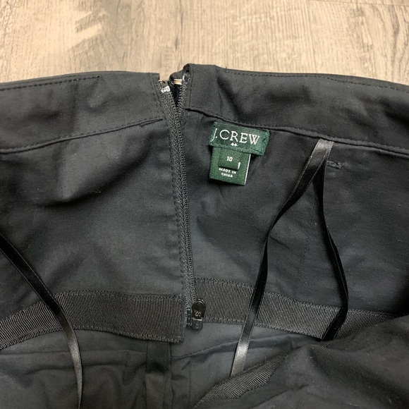 JCrew Strapless Black Dress - Picture 3 of 4